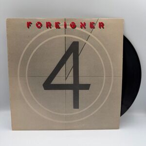 Foreigner 4 Vinyl LP 1981 Atlantic SD 16999 Juke Box Hero Urgent Rock Album
